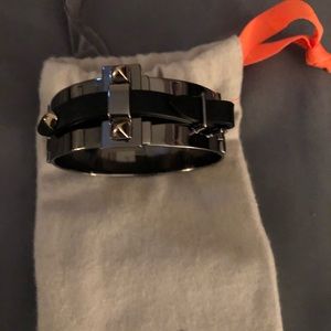 Alexis Bittar Jewelry - Alexis Bittar Cuff Gun Metal Charm Cuff Alexis Bittar Jewelry - Alexis Bittar Cuff Gun Metal Charm Cuff